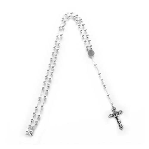 COLLAR CRISTO PLATA