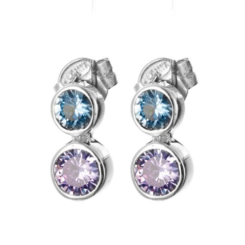 ARETES ALINE ACQUA LAVANDA BASIC