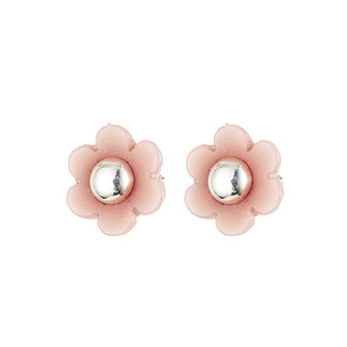 ARETES FLOWER ÓPALO ROSADO MISS