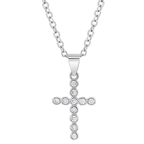 COLLAR CRUZ ZIRCONES KIDS