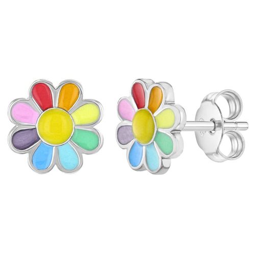 ARETES FLOR MULTICOLOR KIDS