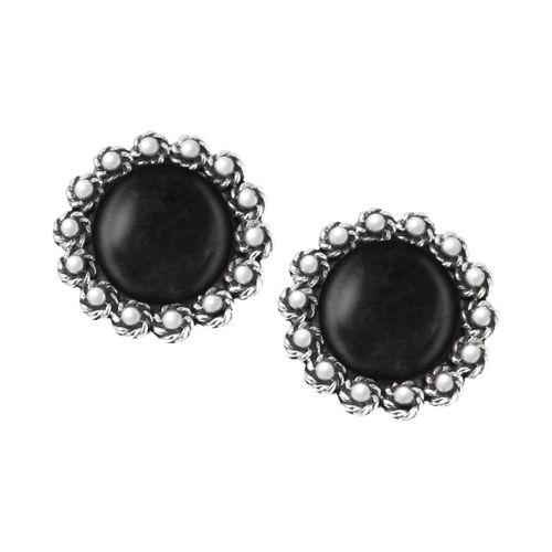 ARETES WASHINGTON NEGRO - OBSIDIANA
