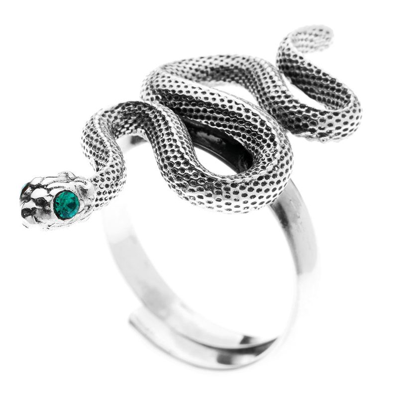 Anillo de best sale plata serpiente