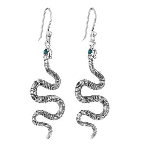 ARETES SERPIENTE AMARU