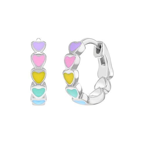 ARETES CORAZÓN MULTICOLOR KIDS