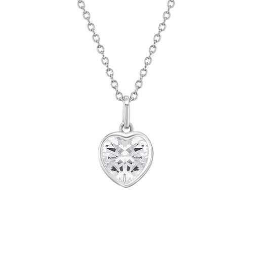 COLLAR CORAZÓN CRISTAL KIDS