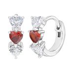 ARETES-ARO-3-ZIRCONES-ROJO-CRISTAL-KIDS