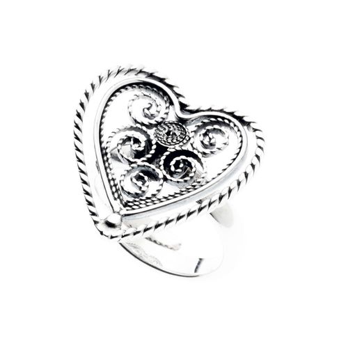 ANILLO CORAZÓN FILIGRANA BASIC