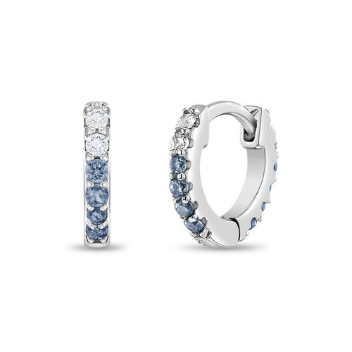 ARETES ARGOLLA ACQUA Y TRANSPARENTE KIDS
