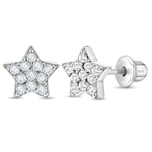 ARETES ESTRELLA PAVÉ CRISTALES KIDS