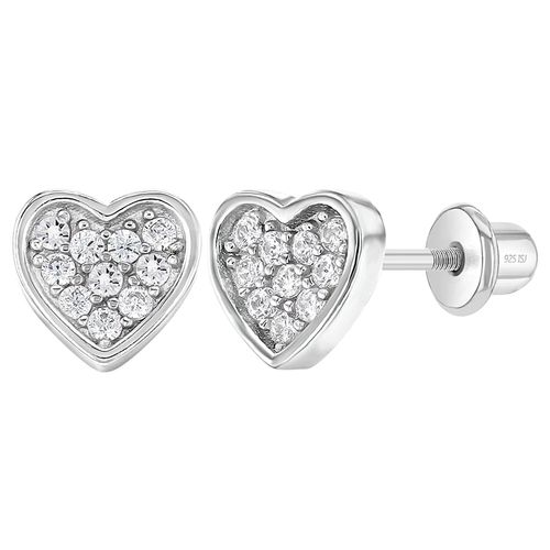 ARETES CORAZÓN PAVÉ ZIRCÓN KIDS