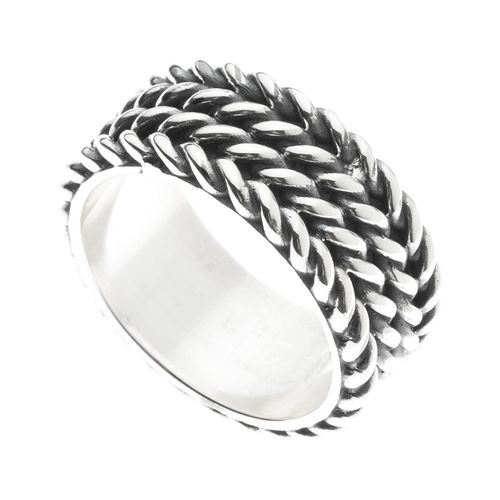 Anillo De Plata Para Hombre 