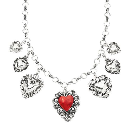 COLLAR CORAZONES YUYAY