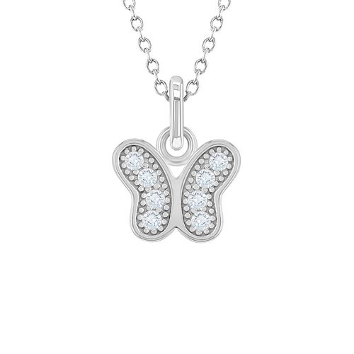 COLLAR MARIPOSA CRISTAL KIDS