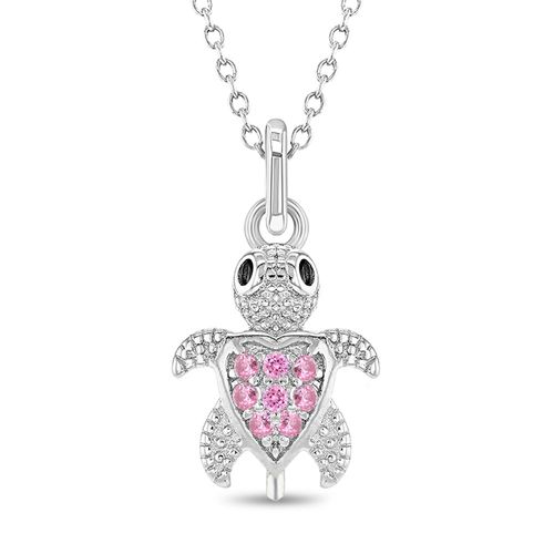 COLLAR TORTUGA ROSADA KIDS