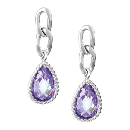 ARETES GOTA LAVANDA  CLASSIC