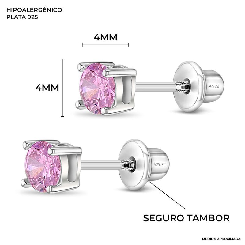 ARETES-SOLITARIO-ROSADO-4-MM-