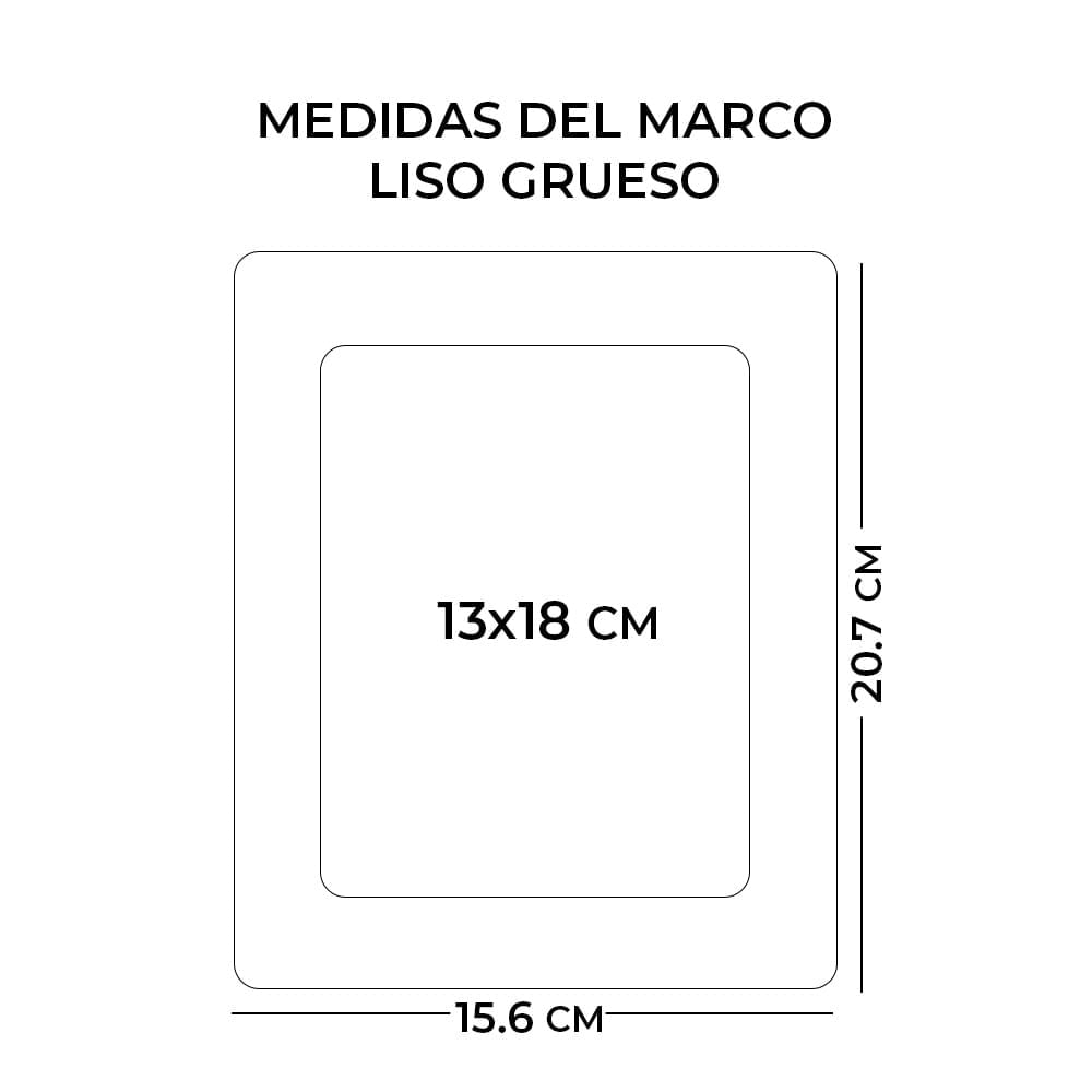 MARCO LISO GRUESO