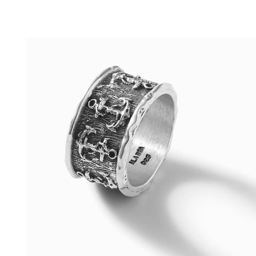 ANILLO ANCLAS HOMBRE